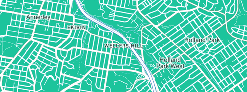 Map showing the location of Melt Glazes in Wellers Hill, QLD 4121