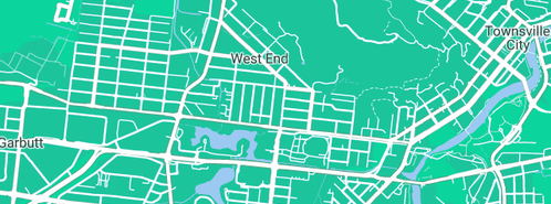 Map showing the location of Phi Ground Innovations in West End, QLD 4810