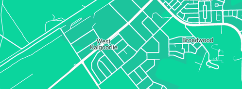 Map showing the location of BOC Gases in West Kalgoorlie, WA 6430