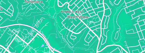 Map showing the location of Little Things Props Hire in West Pymble, NSW 2073