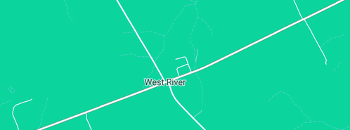 Map showing the location of Bowling S R in West River, WA 6346