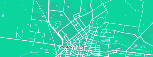Map showing the location of Mackenzie Geoff in West Wyalong, NSW 2671