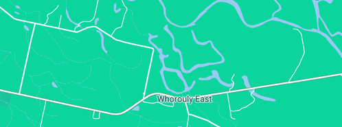 Map showing the location of Roche M J & E B in Whorouly East, VIC 3735