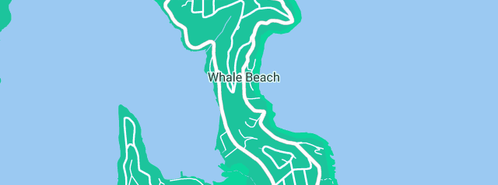 Map showing the location of Moby's Whale Beach in Whale Beach, NSW 2107