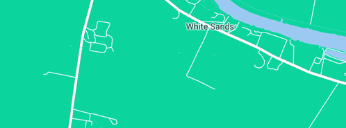 Map showing the location of White Sands Riverfront Caravan Park in White Sands, SA 5253