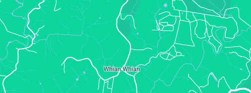 Map showing the location of Minyon Falls Lookout in Whian Whian, NSW 2480
