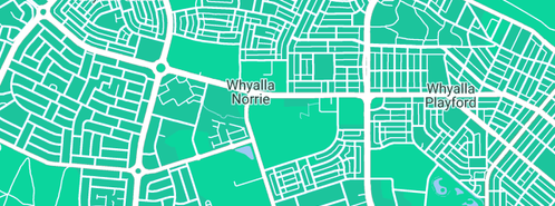 Map showing the location of Pandora's Cleaning Service in Whyalla Norrie East, SA 5608