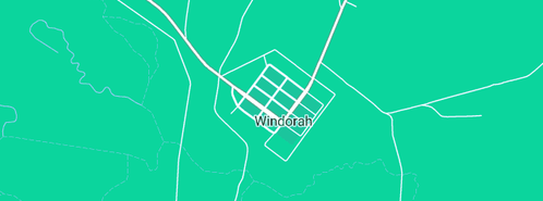 Map showing the location of Flight West Airlines in Windorah, QLD 4481