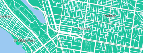 Map showing the location of Bettina Guthridge Illustration in Windsor, VIC 3181