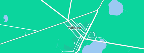 Map showing the location of Millear A R in Willaura, VIC 3379