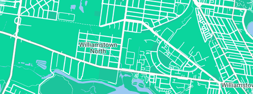 Map showing the location of Champion Upholstery in Williamstown North, VIC 3016