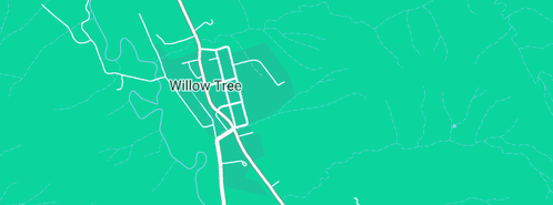 Map showing the location of Bernard D G & A M in Willow Tree, NSW 2339