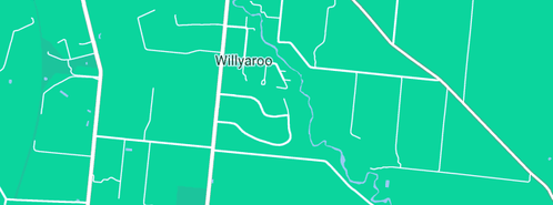 Map showing the location of Talinga Grove in Willyaroo, SA 5255