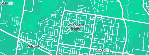 Map showing the location of DJH Arts in Wilsonton Heights, QLD 4350