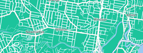 Map showing the location of Wilston Budget Lawn Mowing and Garden Maintenance in Wilston, QLD 4051