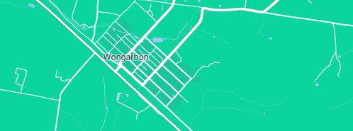 Map showing the location of W J Peek Welding in Wongarbon, NSW 2831