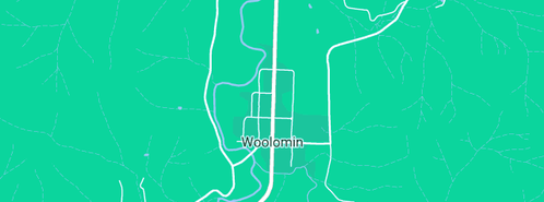 Map showing the location of Mick Boland TV & Satellite Service in Woolomin, NSW 2340