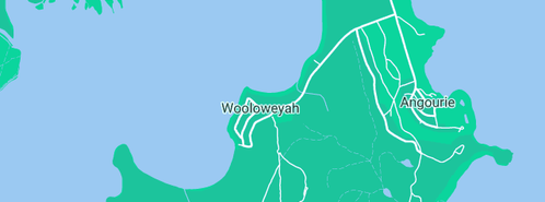 Map showing the location of Oh-So-Sandy Sand Art in Wooloweyah, NSW 2464