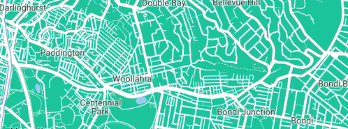 Map showing the location of Michael A Greene Antiques in Woollahra, NSW 2025