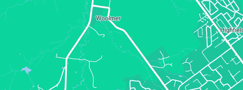 Map showing the location of Glen Forde Fencing Contractor in Woolmer, QLD 4352