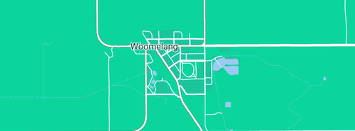 Map showing the location of North West Ag Services in Woomelang, VIC 3485