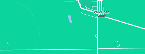 Map showing the location of Des Taylor Fencing in Woorinen South, VIC 3588