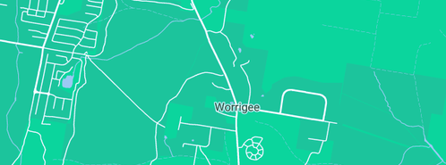 Map showing the location of Gould in Worrigee, NSW 2540