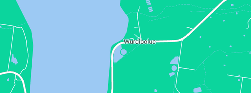 Map showing the location of Dyson & Bennett Livestock in Wurdiboluc, VIC 3241