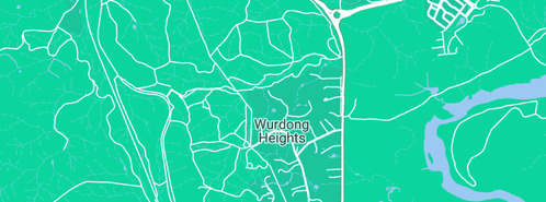Map showing the location of Excavating Services Gladstone in Wurdong Heights, QLD 4680