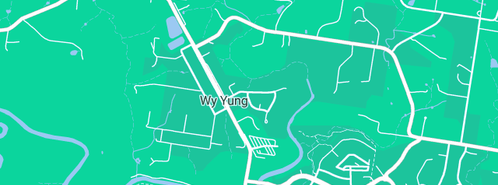 Map showing the location of Jungle Graphics in Wy Yung, VIC 3875