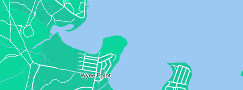 Map showing the location of Strutman in Wyee Point, NSW 2259