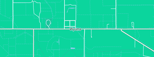 Map showing the location of Pell R K & C M in Wyuna, VIC 3620