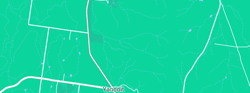 Map showing the location of Cosy Tents in Yandoit, VIC 3461