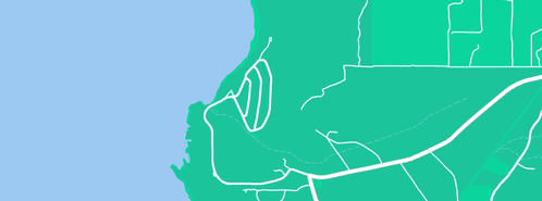Map showing the location of Cape Naturaliste Vineyard in Yallingup, WA 6282