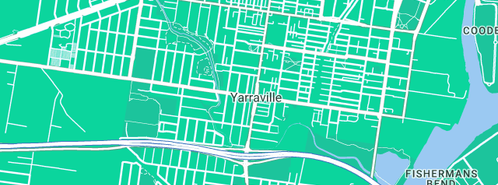 Map showing the location of Techville Solutions in Yarraville, VIC 3013