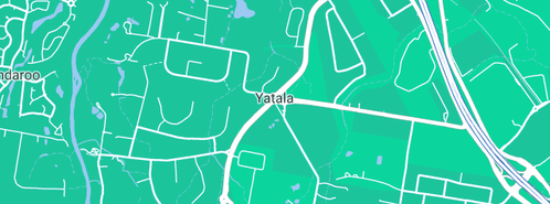 Map showing the location of Luxury Finishes in Yatala, QLD 4207