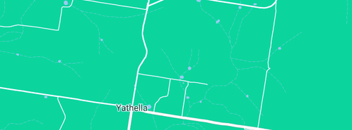 Map showing the location of Riverina Bookkeeping in Yathella, NSW 2650