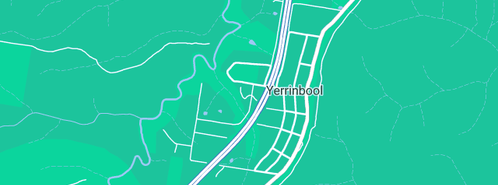 Map showing the location of Highlands I.T. Support in Yerrinbool, NSW 2575