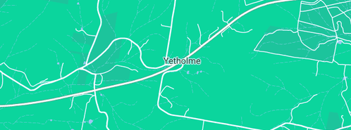 Map showing the location of Caltex Yetholme in Yetholme, NSW 2795