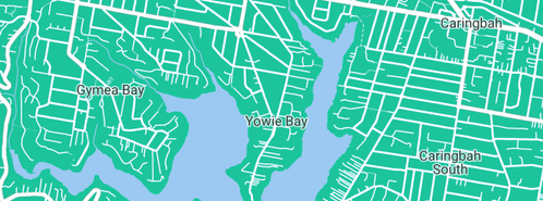 Map showing the location of Bayside Boatcovers & Upholstery Service in Yowie Bay, NSW 2228