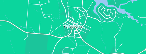 Map showing the location of Quincan Quarries in Yungaburra, QLD 4884