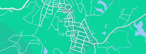 Map showing the location of Online Access Centres in Zeehan, TAS 7469