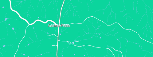 Map showing the location of Morrigan Farm in Aarons Pass, NSW 2850