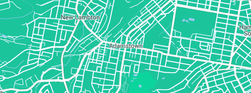Map showing the location of Adamstown Auto Air in Adamstown, NSW 2289