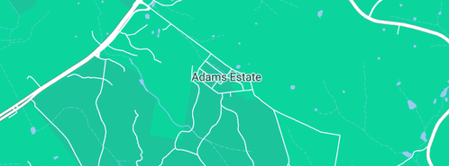 Map showing the location of AD's Flood Restoration Repairs Adams Estate in Adams Estate, VIC 3984