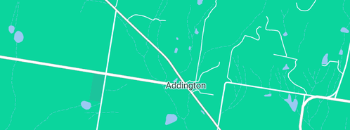 Map showing the location of Kencam Design in Addington, VIC 3352