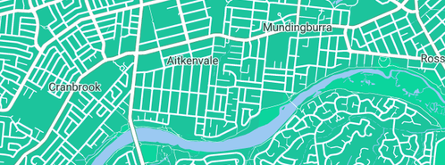 Map showing the location of Townsville Jazz Club Inc. in Aitkenvale, QLD 4814