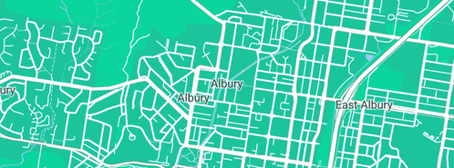 Map showing the location of Radio Rentals. in Albury, NSW 2640