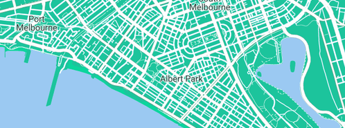 Map showing the location of Kildare Ministries in Albert Park, VIC 3206