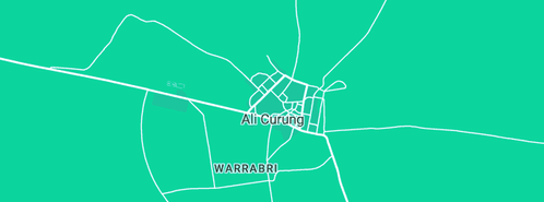 Map showing the location of Centrelink Agent in Ali Curung, NT 872